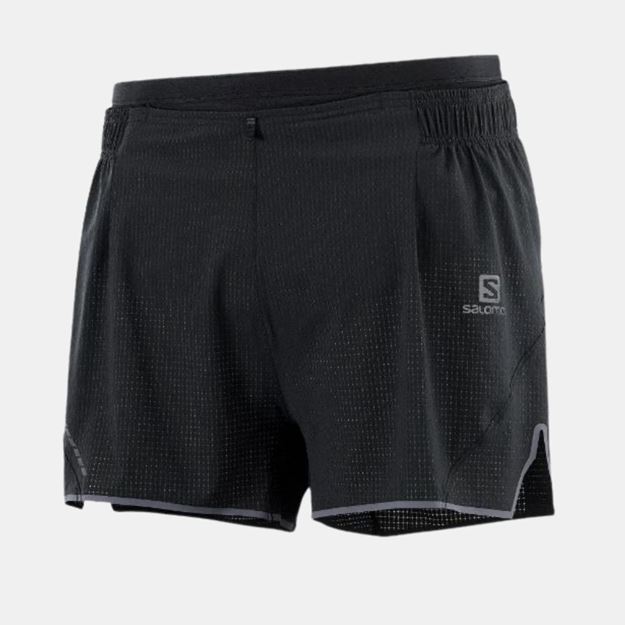 Picture of SALOMON - SENSE AERO 3 SHORTS M BLK
